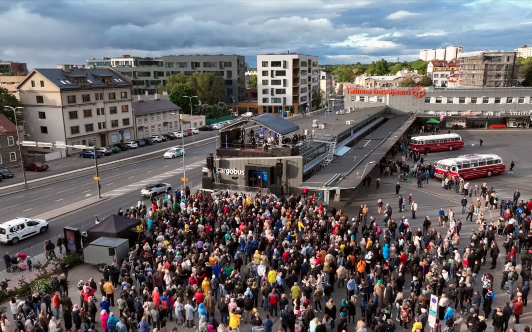 Retrobusside festival Tallinna Bussijaamas 2023