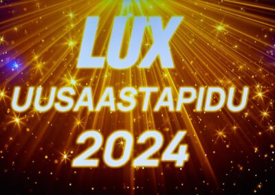LUX uusaastapidu 2024