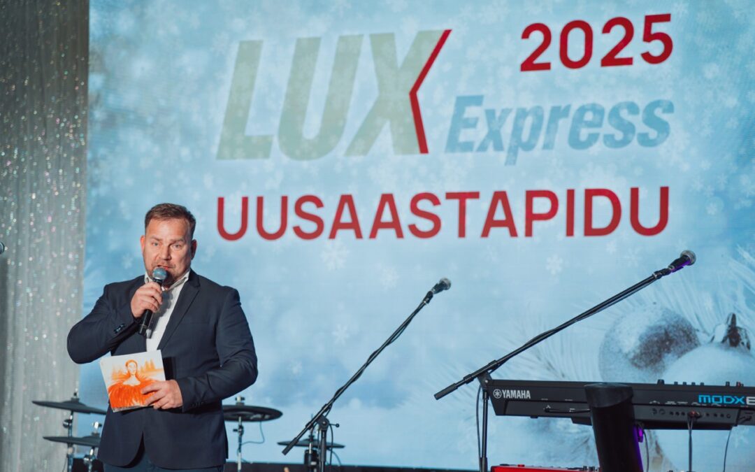 LUX Express uusaastapidu 2025