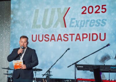 LUX Express uusaastapidu 2025